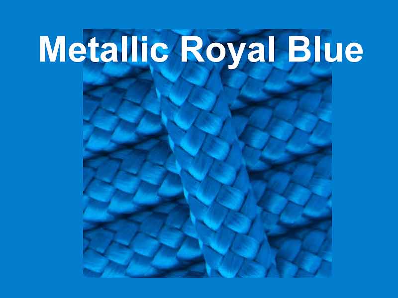 metallic royal blue