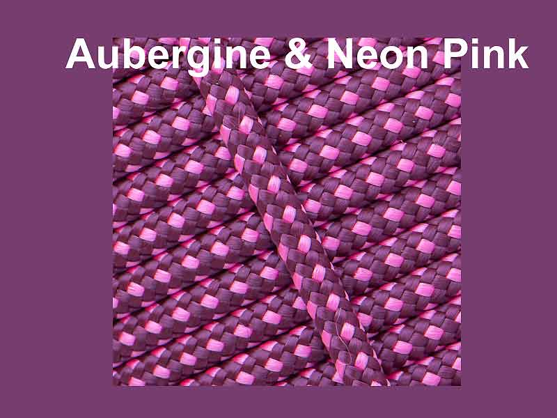 Aubergine & Neon Pink