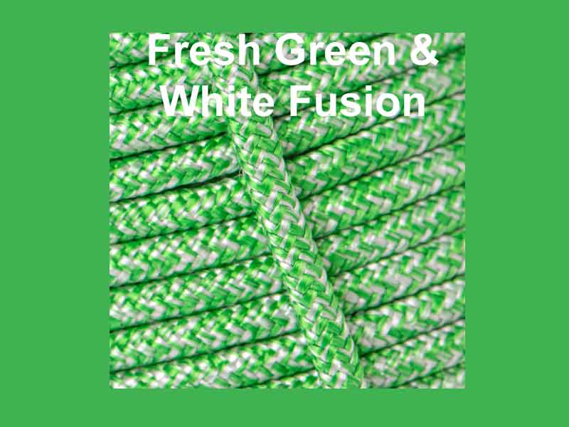 Fresh Green & White Fusion